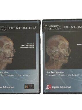 Anatomy & Physiology Revealed Vol 1 & 2 Medical CD New Sealed McGraw Hill 2006